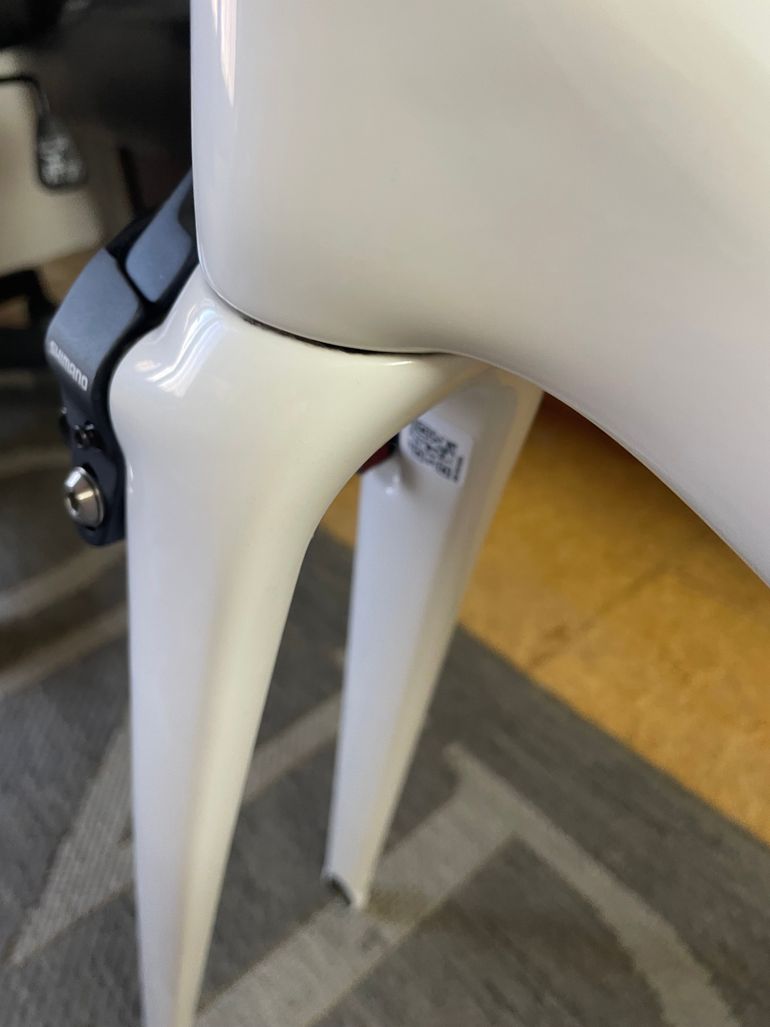 Used Specialized Tarmac Pro Frameset 2019 Frameset 2019 Road & Gravel, Blanco — image 2 of 5