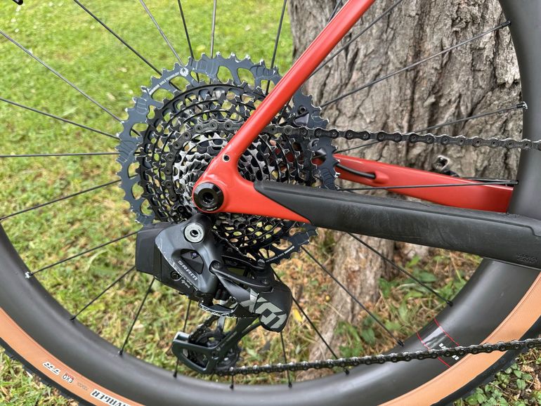 Used Santa Cruz Stigmata Force 1x AXS RSV / Carbon CC 2024 2024 Road & Gravel, Red — image 3 of 6