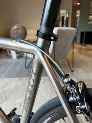 Used Bartoletti Bartoletti Custom Shimano Dura Ace Di2 2016 Road & Gravel, Light Gray — image 3 of 8