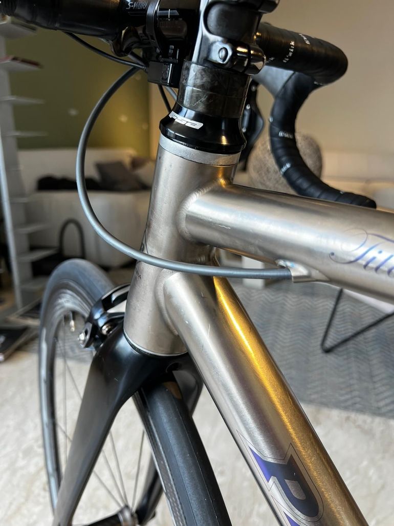 Used Bartoletti Bartoletti Custom Shimano Dura Ace Di2 2016 Road & Gravel, Light Gray — image 4 of 8