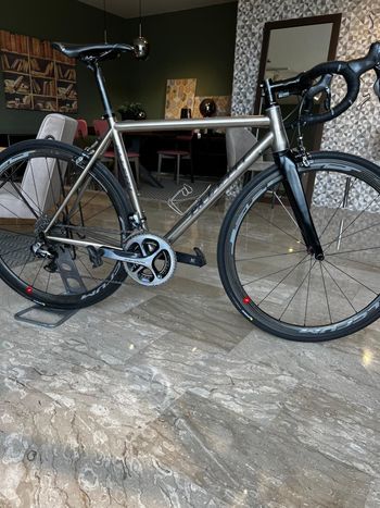 Used Bartoletti Bartoletti Custom Shimano Dura Ace Di2 2016 Road & Gravel, Light Gray — image 2 of 8