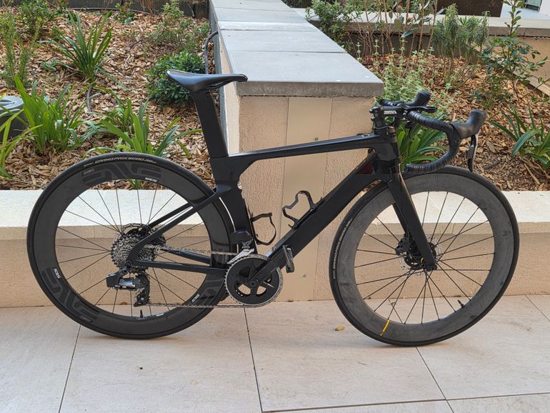 Used Cannondale SystemSix Hi-MOD 2021 Sram AXS (Force + Rival) 2021 Road & Gravel, Negro — image 2 of 11