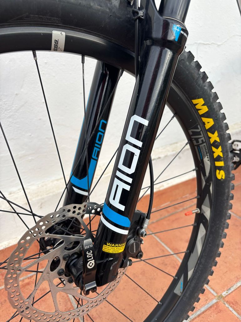 Used Giant Trance SRAM NX 2017 Mountainbike, Black — image 5 of 8