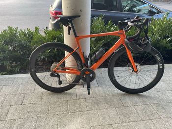 Used BMC Roadmachine ONE 2023 2023 Road & Gravel, Orange — image 2 of 4