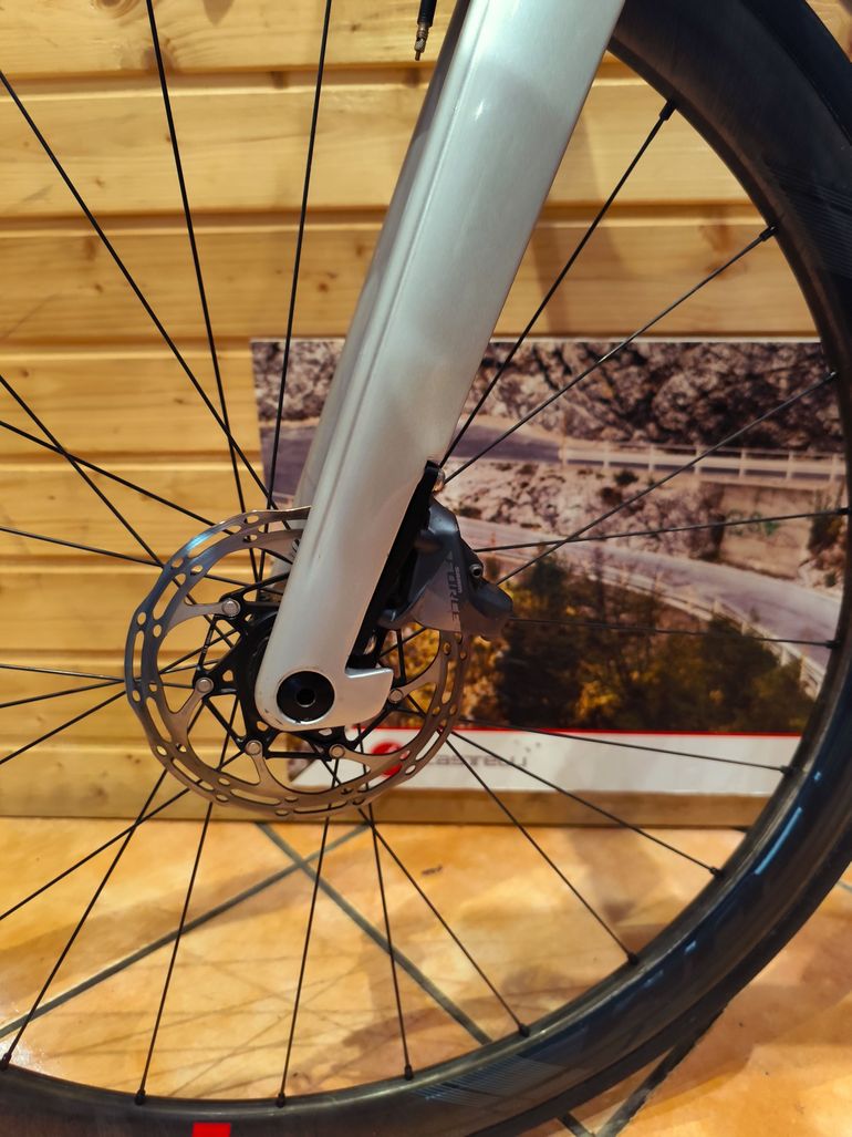 Used Ridley Noah Fast Disc - Sram Force AXS 2X12 2023 2023 Road & Gravel, Light Gray — image 9 of 10