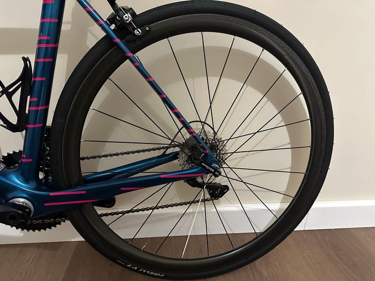 Used Cinelli Veltrix Shimano 105 2021 Road & Gravel, Blue — image 8 of 10