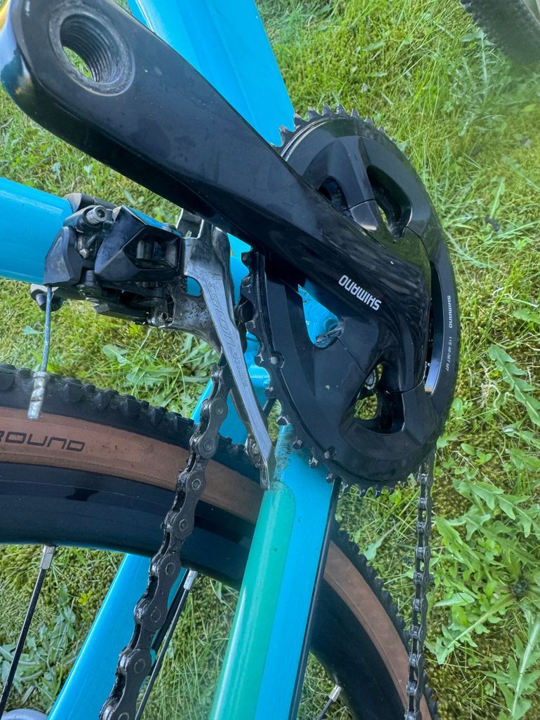 Used CUBE CROSS RACE PRO 2022 2022 Road & Gravel, Blue — image 7 of 9