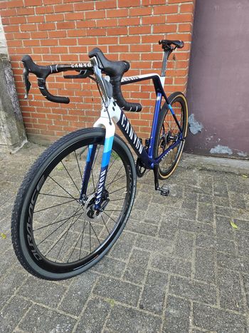 Used Canyon Inflite CF SLX 9 TEAM 2022 2022 Road & Gravel, Blue — image 5 of 6