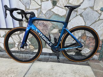Used Specialized S-Works Venge ViAS Disc Di2 2018 2018 Road & Gravel, Blue — image 2 of 7