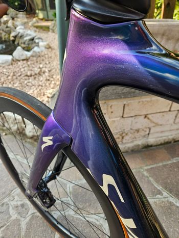 Used Specialized S-Works Venge ViAS Disc Di2 2018 2018 Road & Gravel, Blue — image 4 of 7