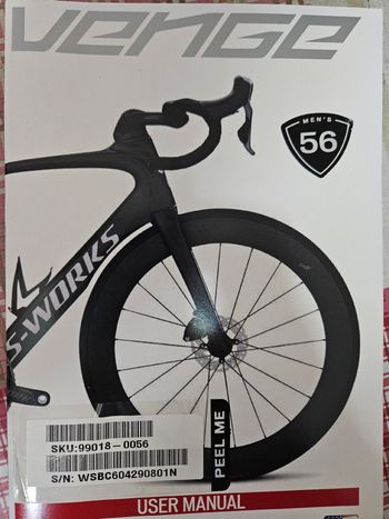 Used Specialized S-Works Venge ViAS Disc Di2 2018 2018 Road & Gravel, Blue — image 7 of 7