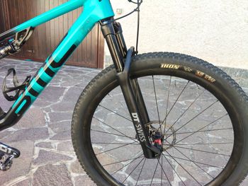 Used BMC Fourstroke 01 ONE 2024 2024 Mountainbike, Blue — image 2 of 5