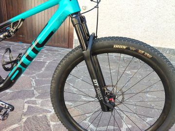Used BMC Fourstroke 01 ONE 2024 2024 Mountainbike, Blue — image 2 of 5