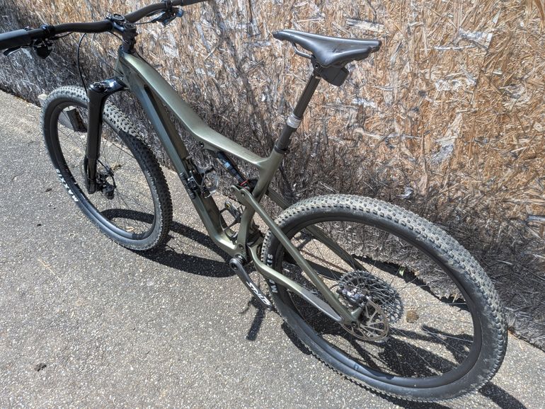 Used Cannondale Scalpel Carbon SE LTD Lefty 2021 2021 Mountainbike, Green, 29 — image 12 of 15