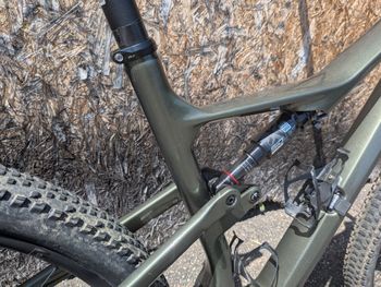 Used Cannondale Scalpel Carbon SE LTD Lefty 2021 2021 Mountainbike, Green, 29 — image 6 of 15