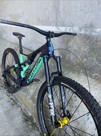 Used Orbea R5 Frameset 2017 Mountainbike, Blue — image 3 of 6