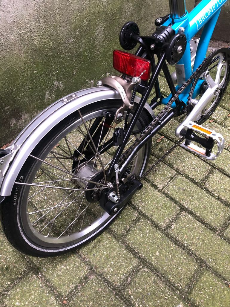 Used Brompton M6L 2018 Urban, Blue — image 6 of 8