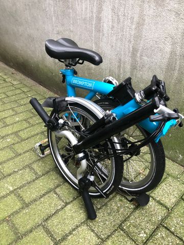 Used Brompton M6L 2018 Urban, Blue — image 3 of 8