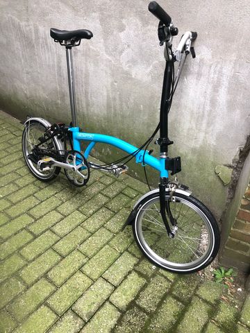 Used Brompton M6L 2018 Urban, Blue — image 2 of 8