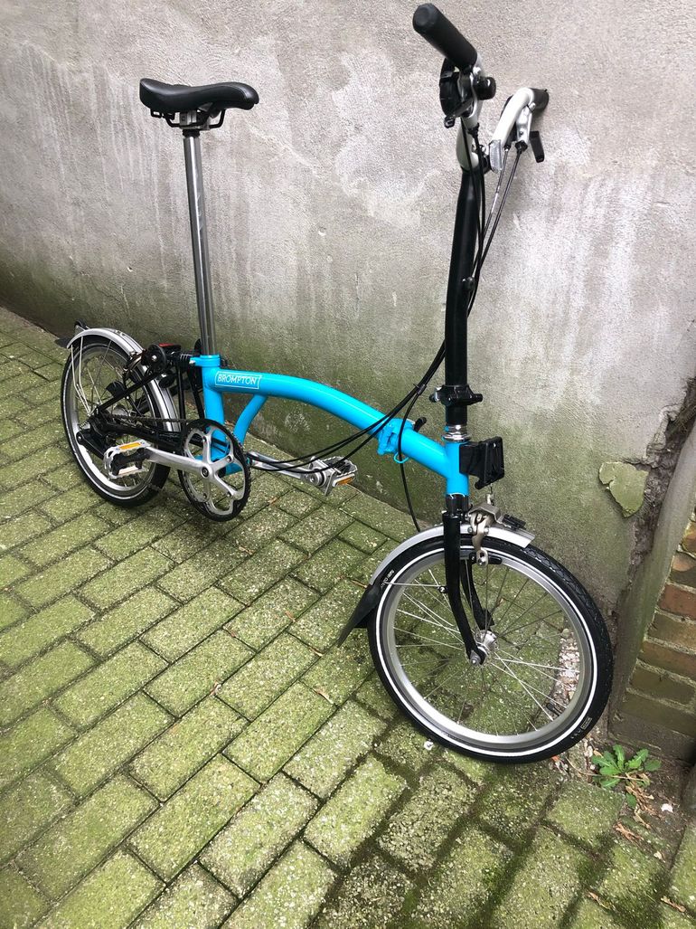 Used Brompton M6L 2018 Urban, Blue — image 2 of 8
