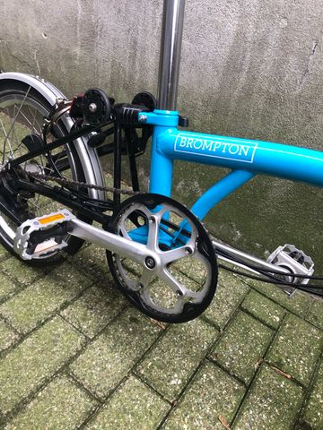 Used Brompton M6L 2018 Urban, Blue — image 7 of 8