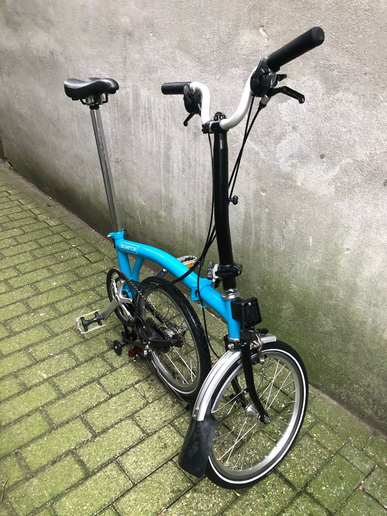 Used Brompton M6L 2018 Urban, Blue — image 4 of 8