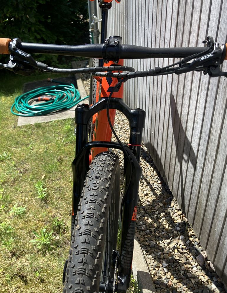 Used Scott Spark RC 900 Team 2019 2019 Mountainbike, Orange, 29 — image 4 of 4