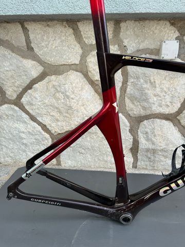 Used Guercotti velonce S Custom Frameset 2023 Road & Gravel, Red — image 4 of 7