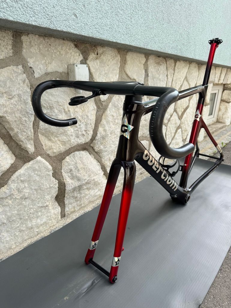 Used Guercotti velonce S Guercotti velonce S Custom Frameset 2023 Road & Gravel, Rojo — image 2 of 7