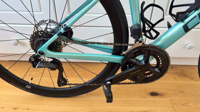 Used CUBE ATTAIN C:62, SLX 2025 2025 Road & Gravel, Blue — image 3 of 8