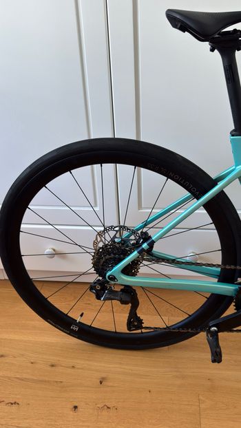 Used CUBE ATTAIN C:62, SLX 2025 2025 Road & Gravel, Blue — image 7 of 8
