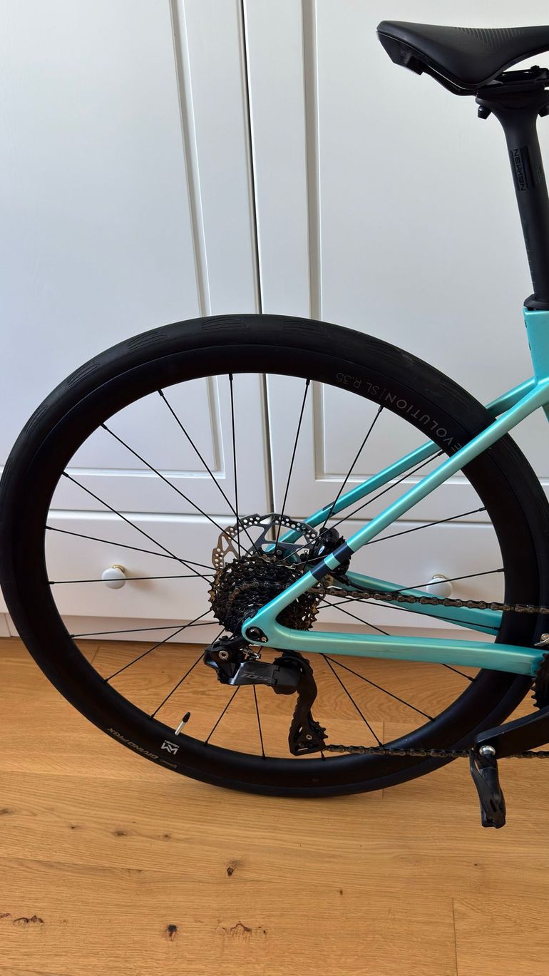 Used CUBE ATTAIN C:62, SLX 2025 2025 Road & Gravel, Blue — image 7 of 8