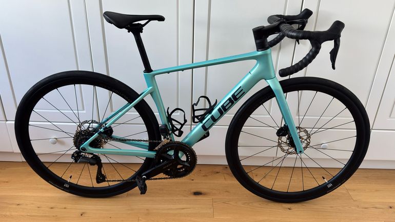 Used CUBE ATTAIN C:62, SLX 2025 2025 Road & Gravel, Blue — image 1 of 8