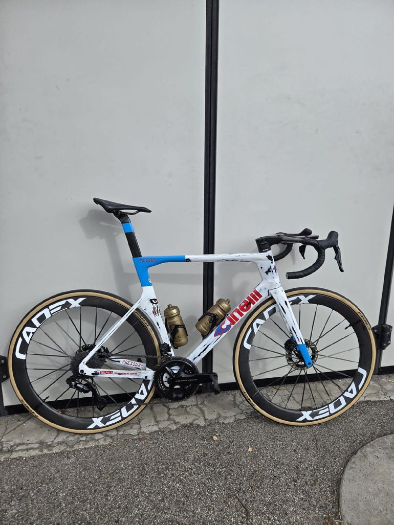 Used Cinelli PRESSURE TEAM EDITION 24 - FRAME-KIT 2023 Frameset 2023 Road & Gravel, White — image 1 of 6