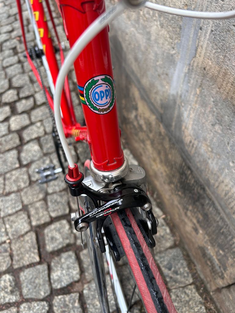 Used Fausto Coppi Fausto Coppi Rennrad 1985 Road & Gravel, Red — image 8 of 17