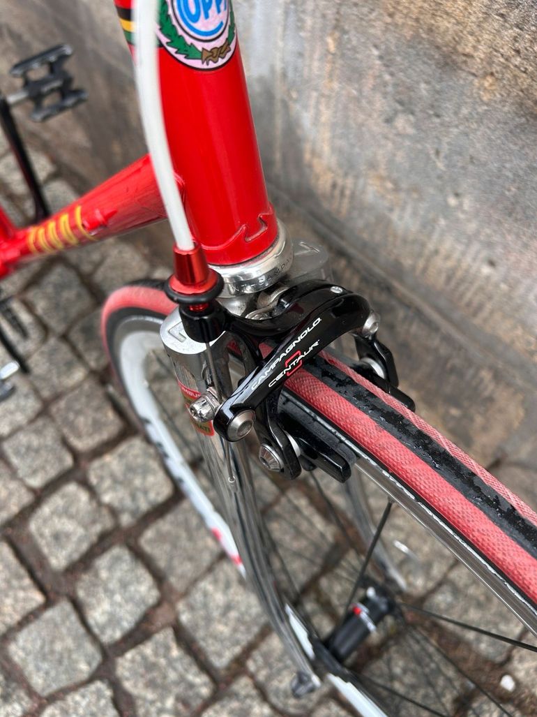 Used Fausto Coppi Fausto Coppi Rennrad 1985 Road & Gravel, Red — image 4 of 17