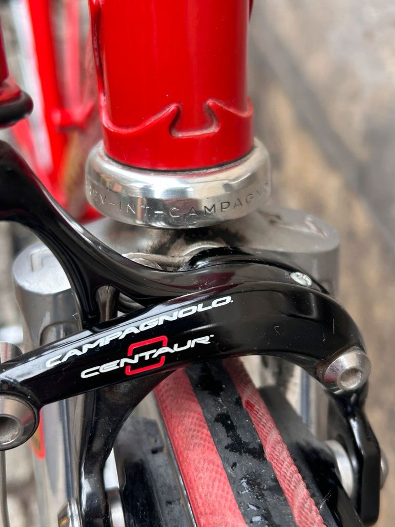 Used Fausto Coppi Fausto Coppi Rennrad 1985 Road & Gravel, Red — image 7 of 17