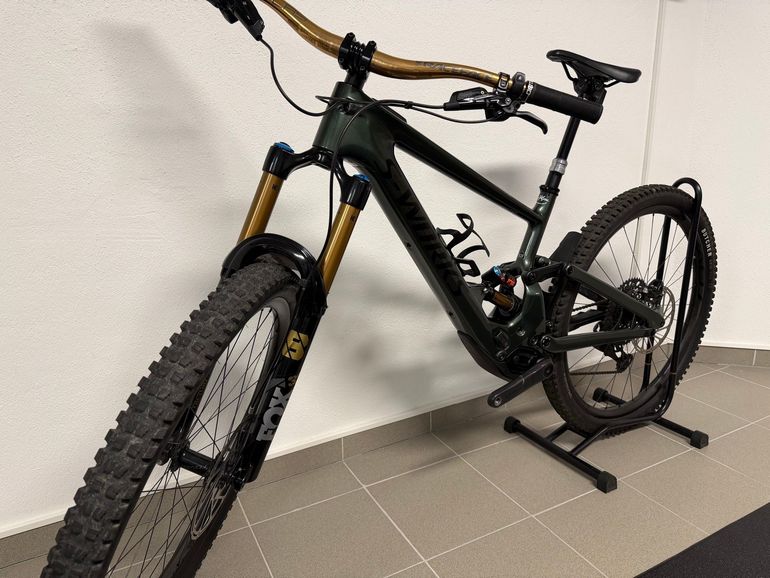 Used Specialized S-works Turbo Kenevo Sl 2022 2022 Mountainbike, Green — image 12 of 13