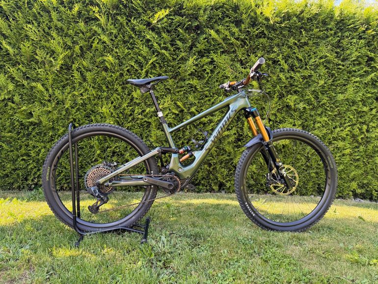 Used Specialized S-works Turbo Kenevo Sl 2022 2022 Mountainbike, Green — image 10 of 13