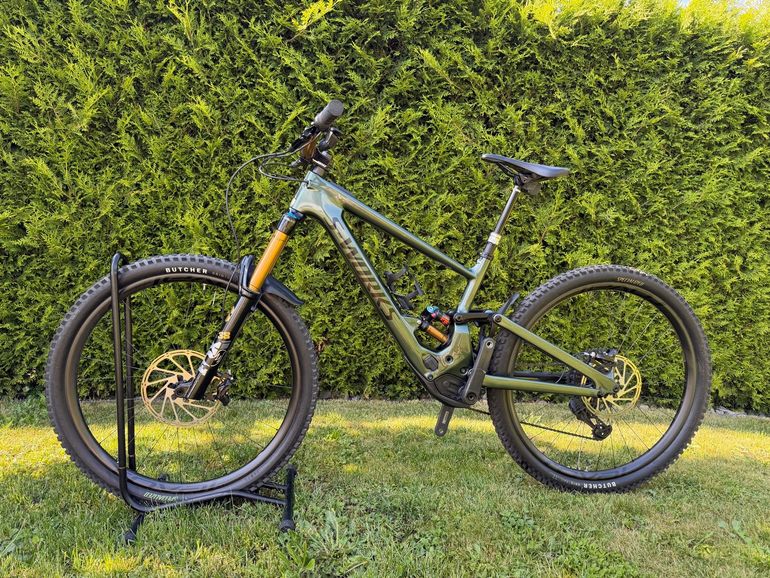 Used Specialized S-works Turbo Kenevo Sl 2022 2022 Mountainbike, Green — image 7 of 13