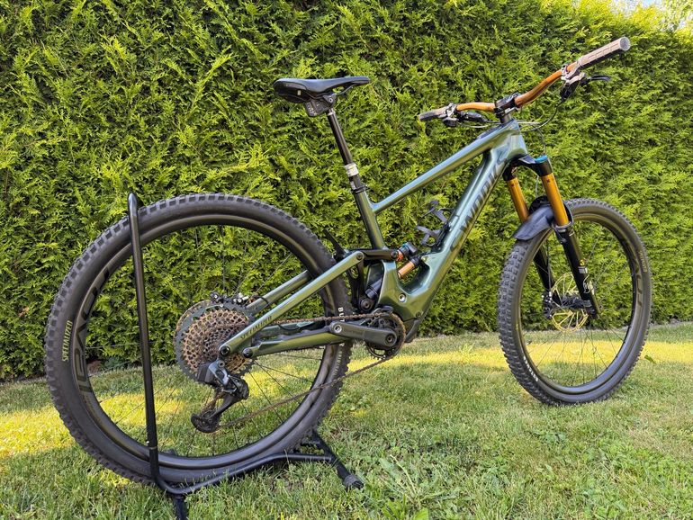 Used Specialized S-works Turbo Kenevo Sl 2022 2022 Mountainbike, Green — image 3 of 13