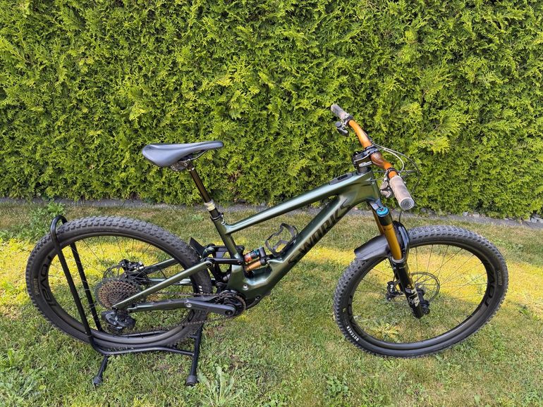 Used Specialized S-works Turbo Kenevo Sl 2022 2022 Mountainbike, Green — image 6 of 13