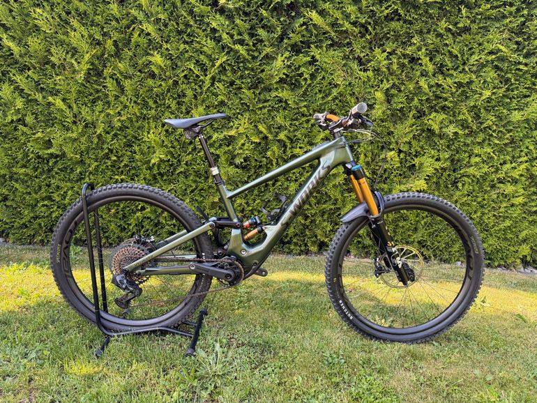 Used Specialized S-works Turbo Kenevo Sl 2022 2022 Mountainbike, Green — image 5 of 13