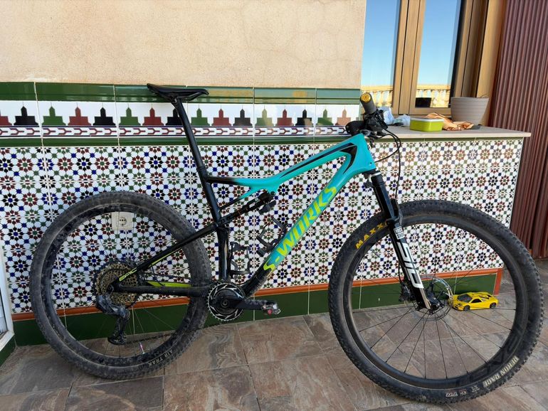 Used Specialized Epic SRAM XX1 Eagle AXS 2019 Mountainbike, Green — image 4 of 5