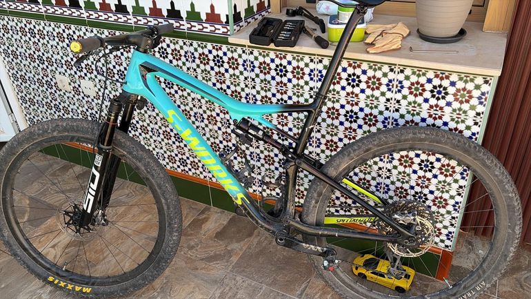 Used Specialized Epic SRAM XX1 Eagle AXS 2019 Mountainbike, Green — image 2 of 5