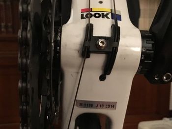 Used Look 586 Shimano 105 2011 Road & Gravel, White — image 5 of 5