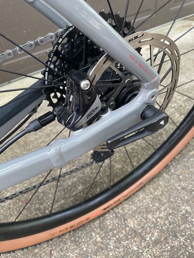 Used Canyon Grizl 7 Suspension 1by 2023 2023 Road & Gravel, Light Gray — image 9 of 15