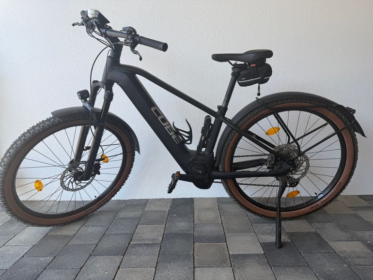 Used CUBE REACTION HYBRID, SL 750 ALLROAD 29 2022 2022 Mountainbike, Schwarz, 29 — image 1 of 5