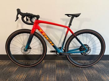 Used Trek Boone 7 AXS 2025 2025 Road & Gravel, Red — image 6 of 7