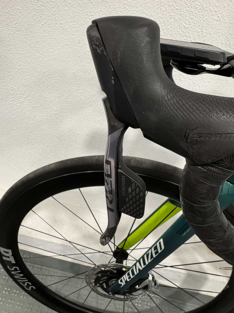 Used Specialized S-Works Tarmac SL8 - SRAM Red eTap AXS 2024 2024 Road & Gravel, Green — image 15 of 15
